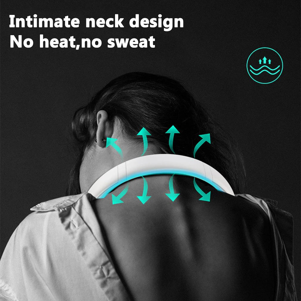 Beat the Heat in Style with the New Mini Neck Fan!