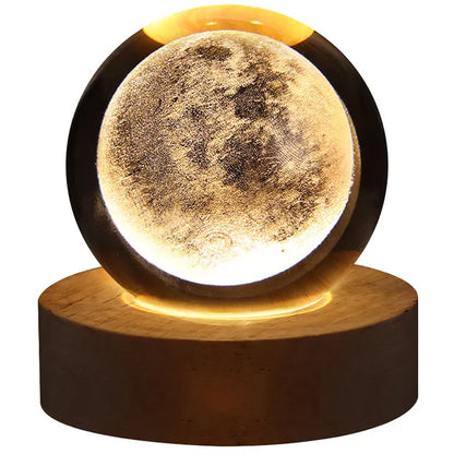 Explore the Cosmos from Your Home with the Galaxy Crystal Ball Nightlight