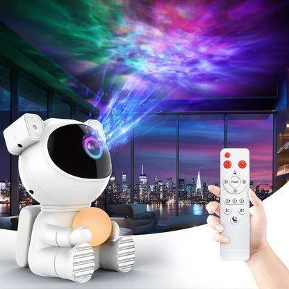 Blast Off to Dreamland with the Astronaut Galaxy Projector Night Light!