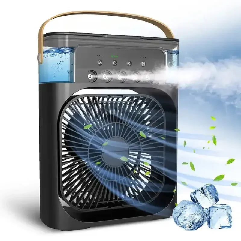  Beat the Heat and Breathe Easy with the 3-in-1 Multifunction Mini Air Cooler!