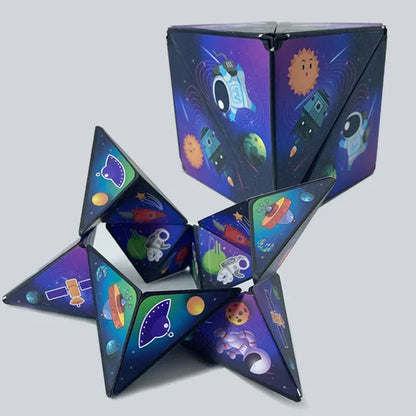  Blast Off into Fidget Fun with the Cosmic Cube: Space Puzzle!