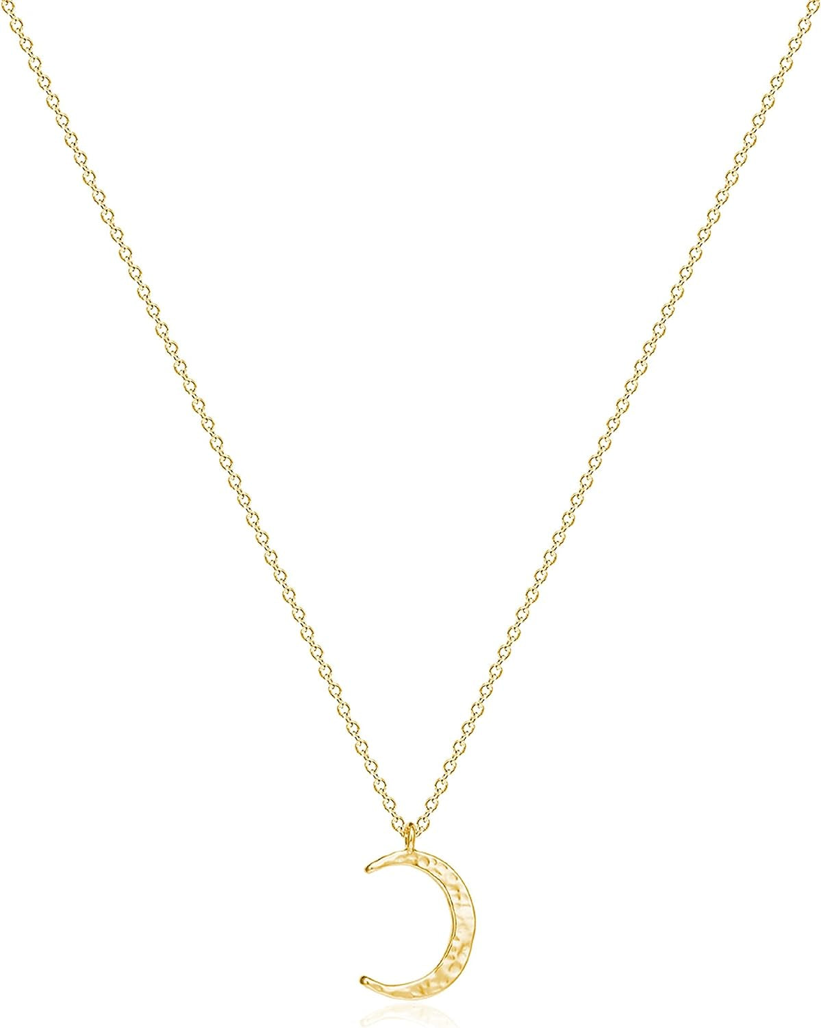 Capture the Magic of the Moon with the Crescent Moon Necklace