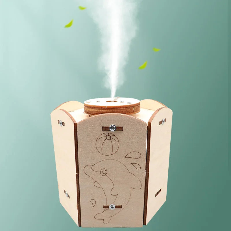 Breathe Easy and Build Green with the Build-Your-Own Wooden Air Humidifier!