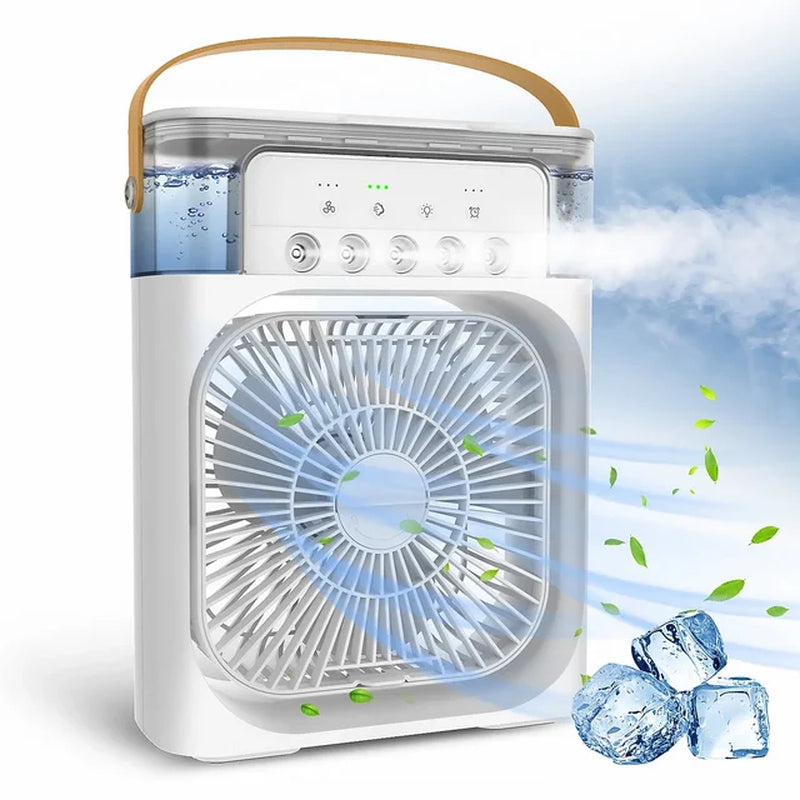  Beat the Heat and Breathe Easy with the 3-in-1 Multifunction Mini Air Cooler!