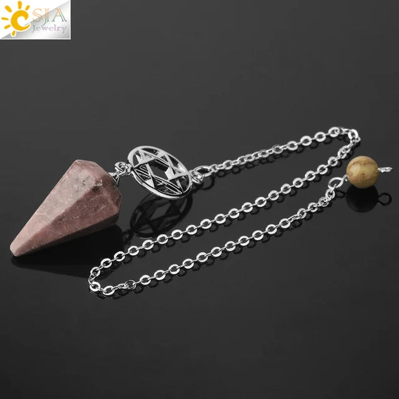 Unveil Your Intuition with Natural Crystal Divination Pendulums