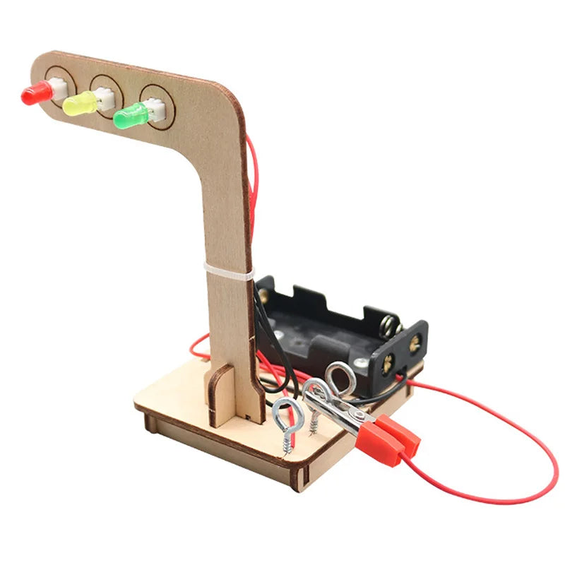 Craft Your Own Mini Metropolis with the Build-Your-Own Traffic Light Kit!