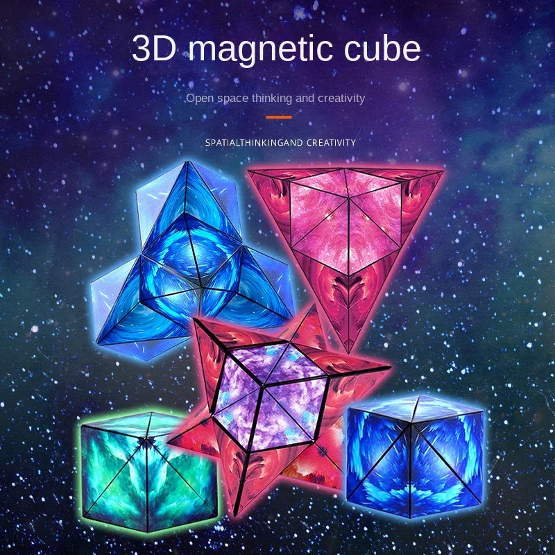  Blast Off into Fidget Fun with the Cosmic Cube: Space Puzzle!