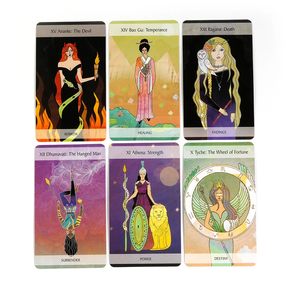 Embark on a Mythic Journey with the Mythic Goddess Tarot Cards