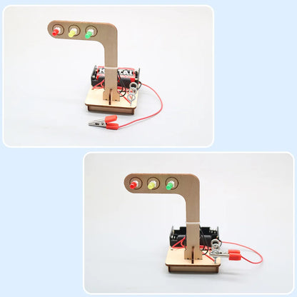 Craft Your Own Mini Metropolis with the Build-Your-Own Traffic Light Kit!